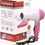 TECHICON NV-1290 Professional Foldable Hair Dryer 1000W For Women (Multicolor)