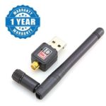 Captcha Wifi 600Mbps USB Wifi Dongle Wireless Adapter 802.11N/G/B With Antena for Tablets & PC (Color may vary)