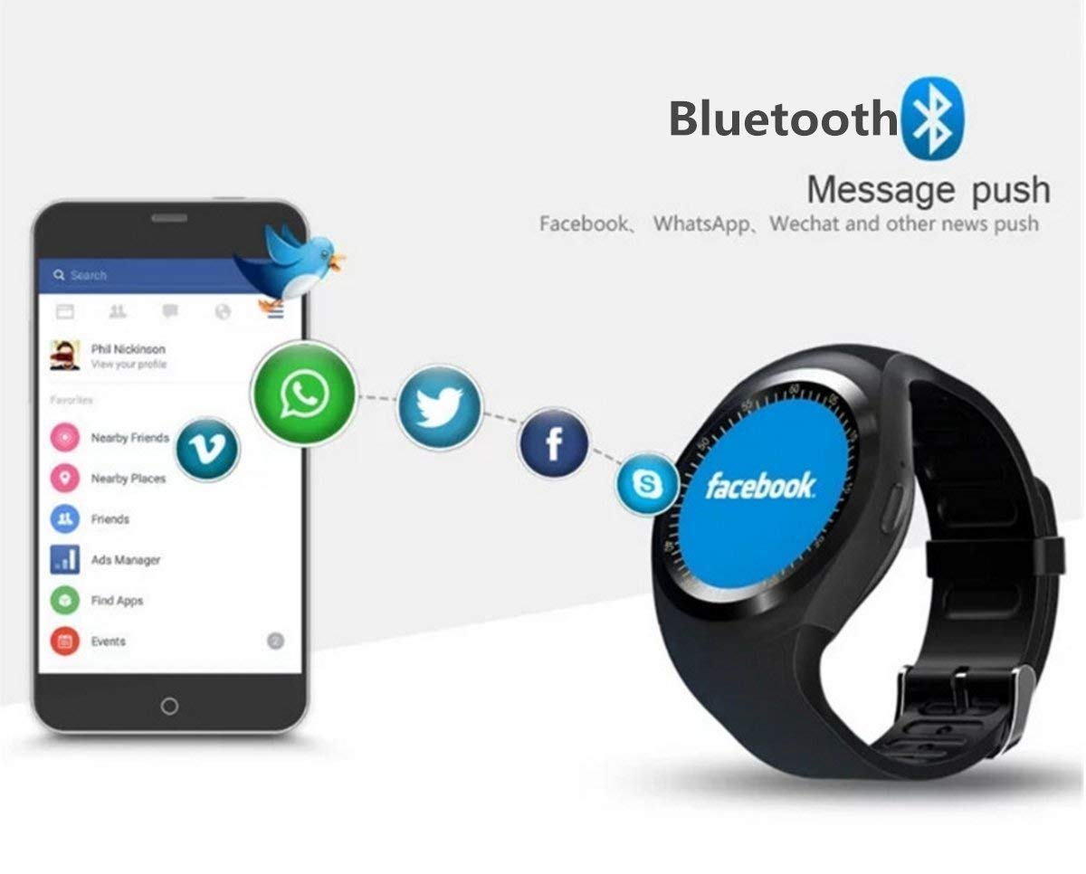 kingsford dz09 bluetooth smartwatch